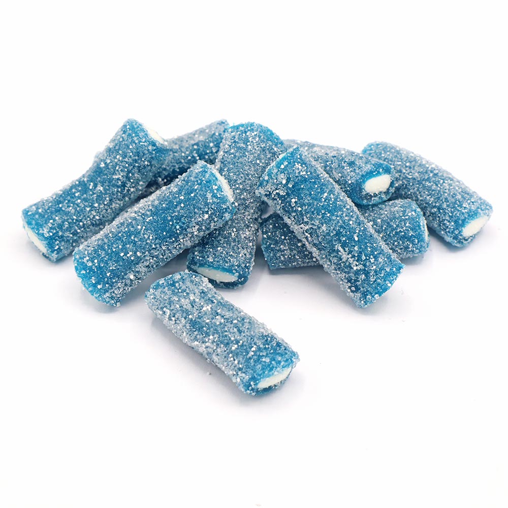 Fizzy Blue Raspberry Bites 50g