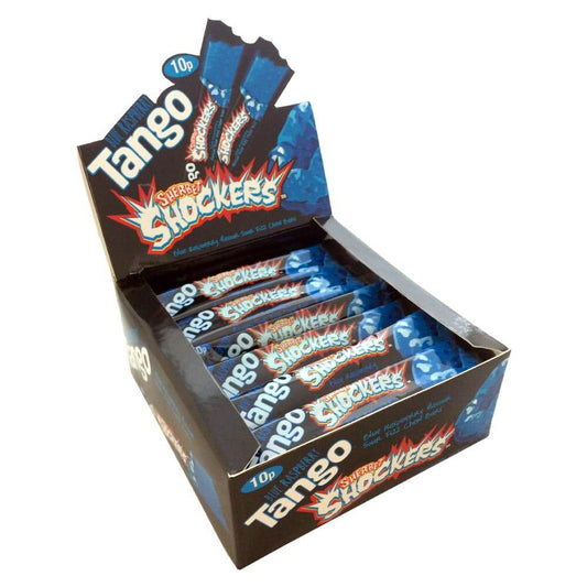 Tango Sherbet Shockers Blue Raspberry Chew Bars