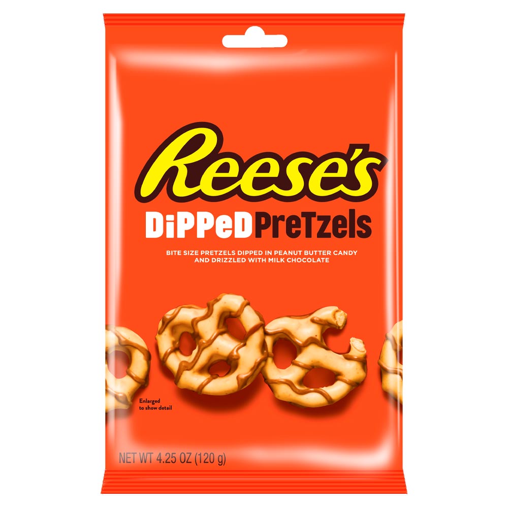 Reeses Dipped Pretzels