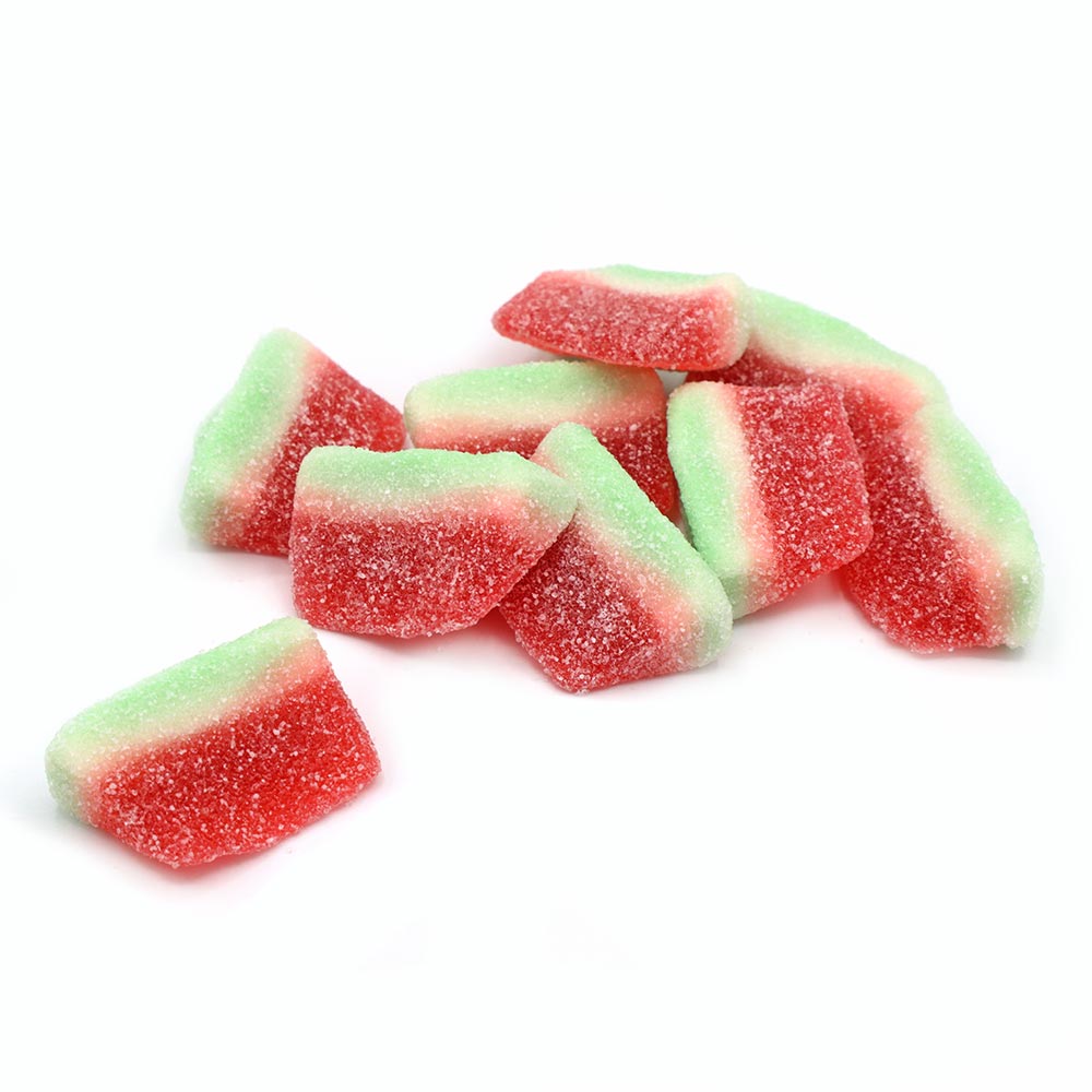 Fizzy Watermelon Slices 50g