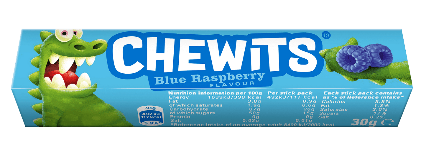 Chewits Blue Raspberry