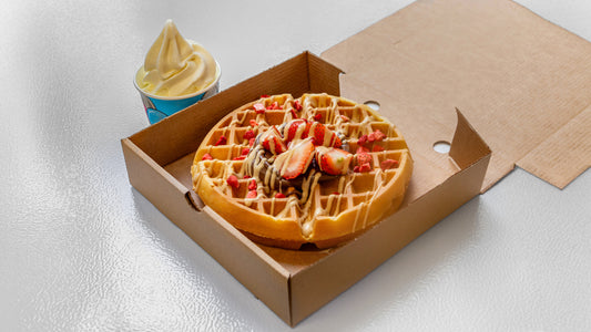 Strawberry Nutella Waffle