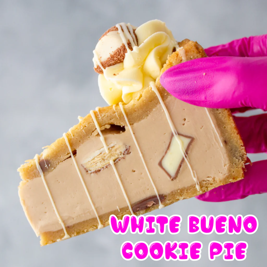 White Bueno Cookie Pie Slice