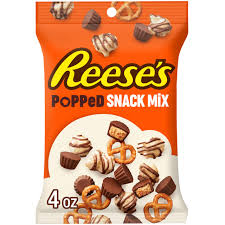 Reese's Popped Snack Mix Milk Chocolate Peanut Butter