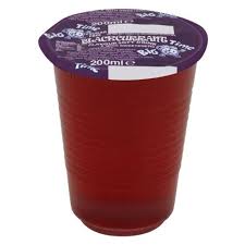 Cup Drink Blackcurrant Sugar Free