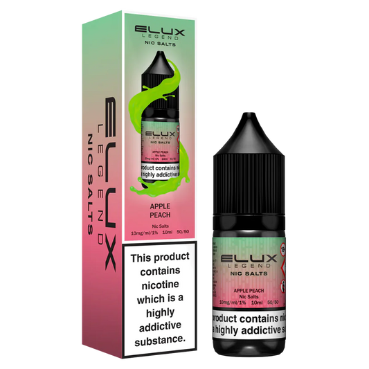 Elux Nicotine Salt  Apple Peach 10ml - 20mg