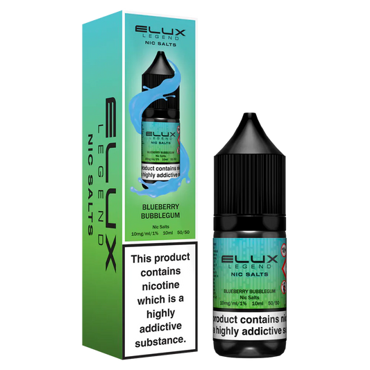 Elux Nicotine Salt Blueberry Bubblegum 10ml - 20mg