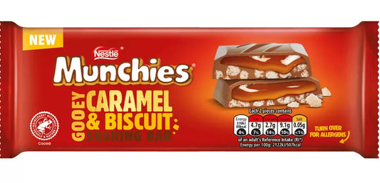 Munchies Caramel Biscuit Bar